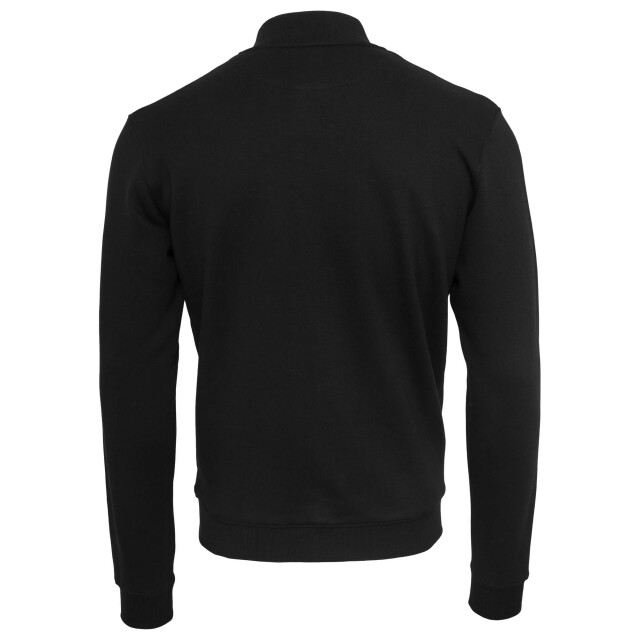 Urban Classics Heren college tweekleurig sweatjack UTTN104_blackblack large