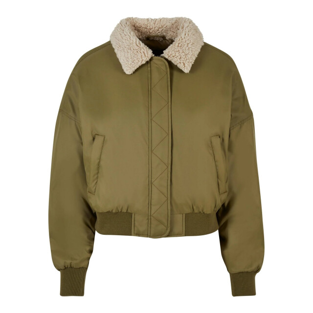 Urban Classics Dames piloten bomberjack UTTN1064_tiniolivesand large