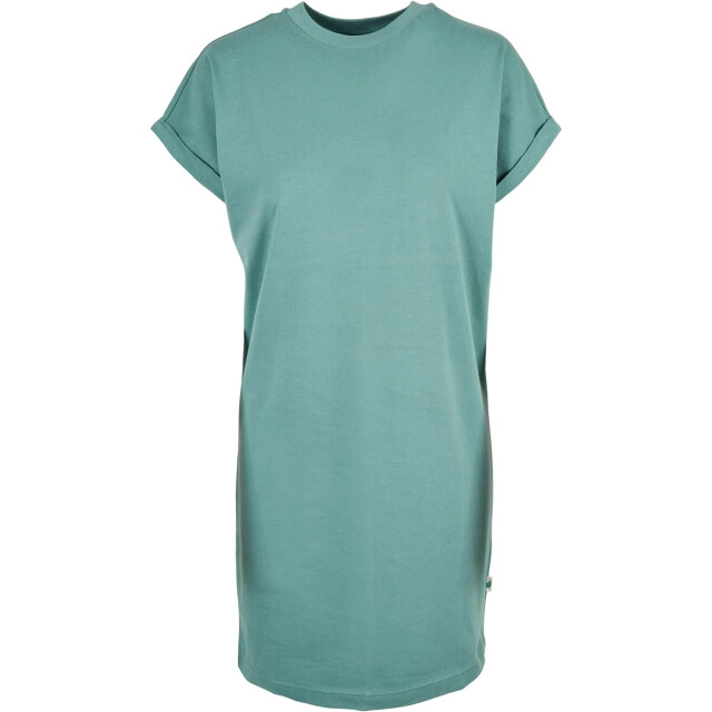 Urban Classics Dames organic cotton cut-on t-shirt jurk UTTN1080_paleleaf large