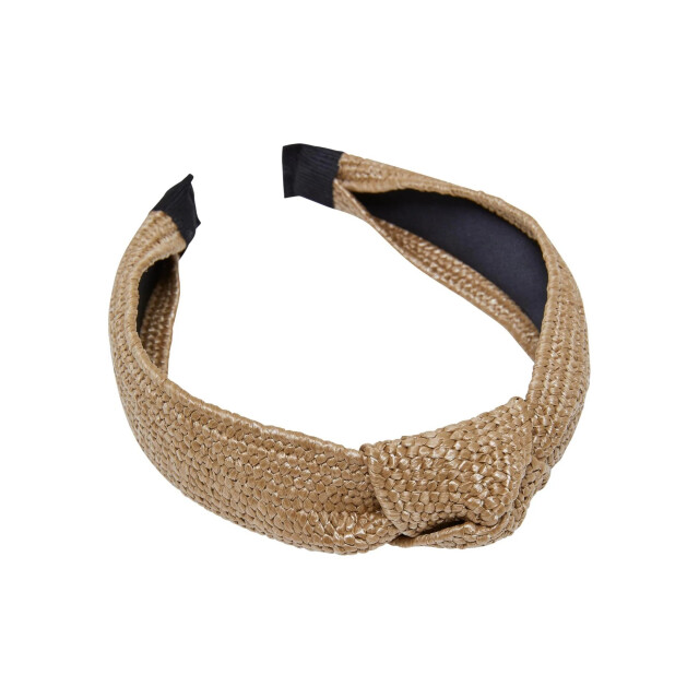 Urban Classics Unisex gevlochten hoofdband voor volwassenen (set van 2) UTTN1076_blackbeige large