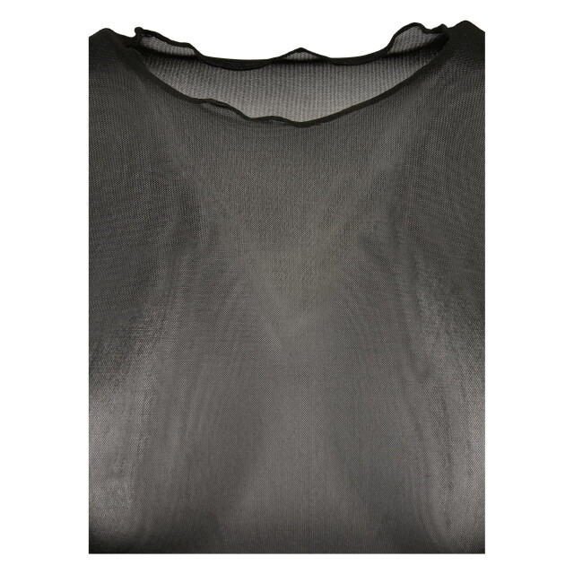 Urban Classics Dames mesh t-shirt UTTN1082_black large