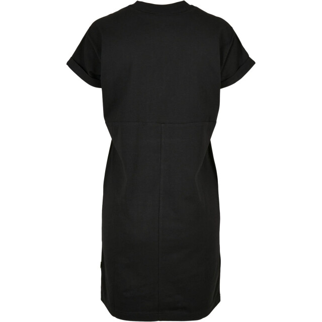 Urban Classics Dames organic cotton cut-on t-shirt jurk UTTN1080_black large
