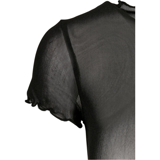 Urban Classics Dames mesh t-shirt UTTN1082_black large