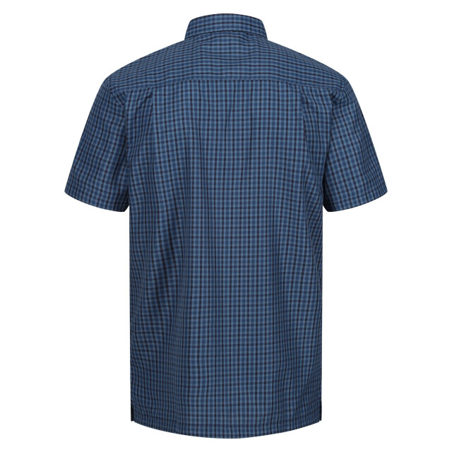 Regatta Heren kalambo viii geruit overhemd UTRG9919_coronetbluemoonlightdenim large