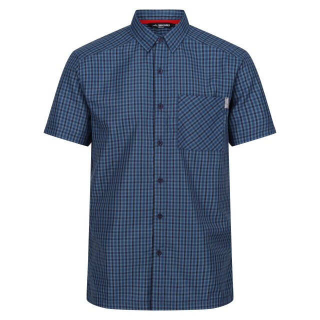Regatta Heren kalambo viii geruit overhemd UTRG9919_coronetbluemoonlightdenim large