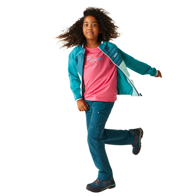 Regatta Kinders/kids kielder viii hybride jas UTRG9921_tahoebluemoroccanbluebleachedaqua large