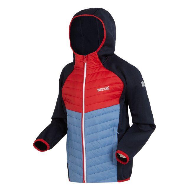 Regatta Kinders/kids kielder viii hybride jas UTRG9921_navydangerredcoronetblue large