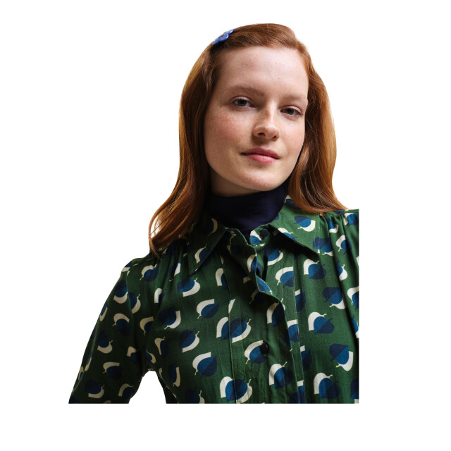 Regatta Dames orla kiely bladprint jurk UTRG9932_shadowelmemerald large