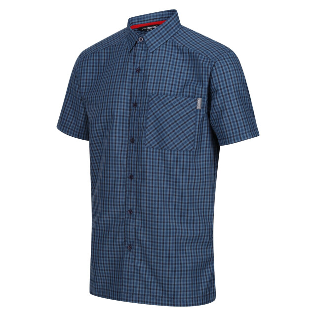 Regatta Heren kalambo viii geruit overhemd UTRG9919_coronetbluemoonlightdenim large