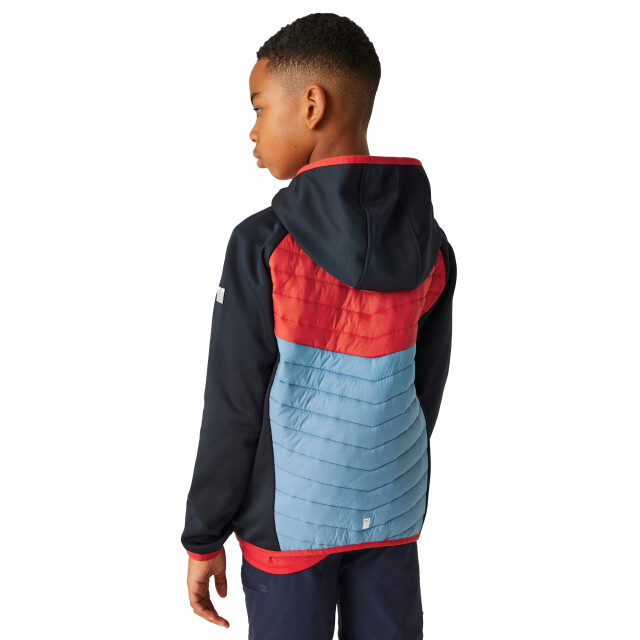 Regatta Kinders/kids kielder viii hybride jas UTRG9921_navydangerredcoronetblue large
