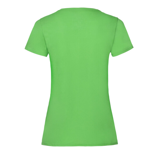Fruit of the Loom Dames valueweight t-shirt UTFK3173_limegreen large