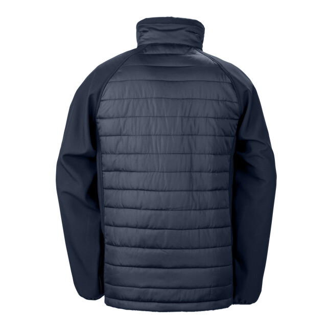 Result Heren compass soft shell jas UTFK3181_navygrey large