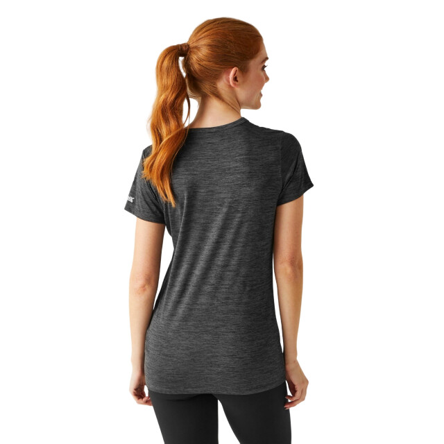 Regatta Dames fingal viii landschap marl t-shirt UTRG9830_sealgrey large