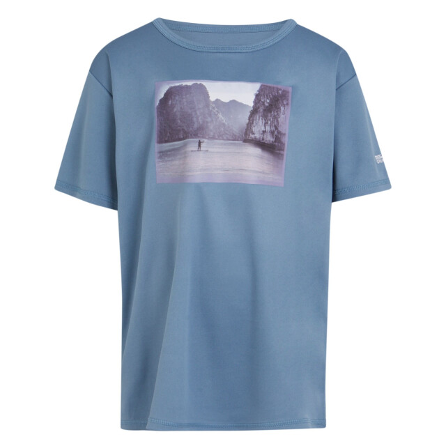 Regatta Kinderen/kinderen alvardo viii landschap t-shirt UTRG9774_coronetblue large