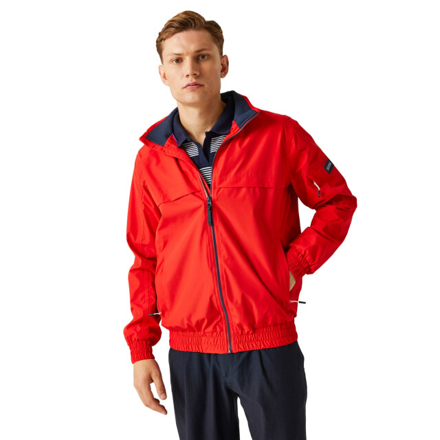 Regatta Heren shorebay ii waterdichte jas UTRG9786_highriskred large