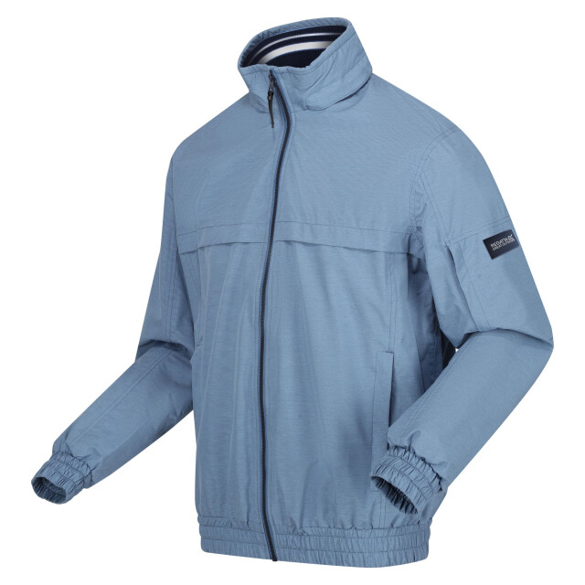 Regatta Heren shorebay ii waterdichte jas UTRG9786_coronetbluestripe large