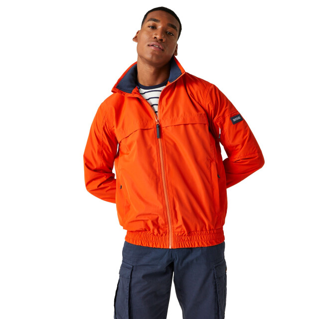 Regatta Heren shorebay ii waterdichte jas UTRG9786_rustyorange large