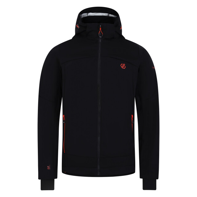 Dare2b Heren mountaineer soft shell jas UTRG9766_black large
