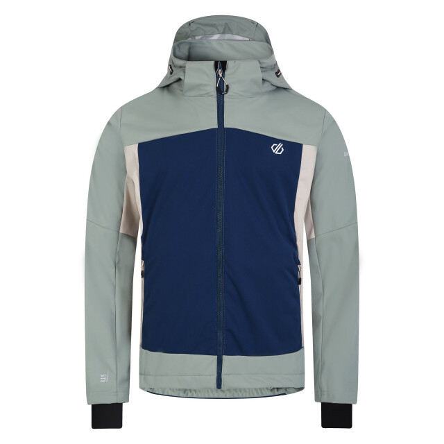 Dare2b Heren mountaineer soft shell jas UTRG9766_moonlightdenimlilypadgreen large