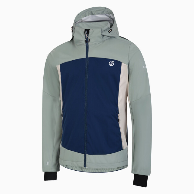 Dare2b Heren mountaineer soft shell jas UTRG9766_moonlightdenimlilypadgreen large