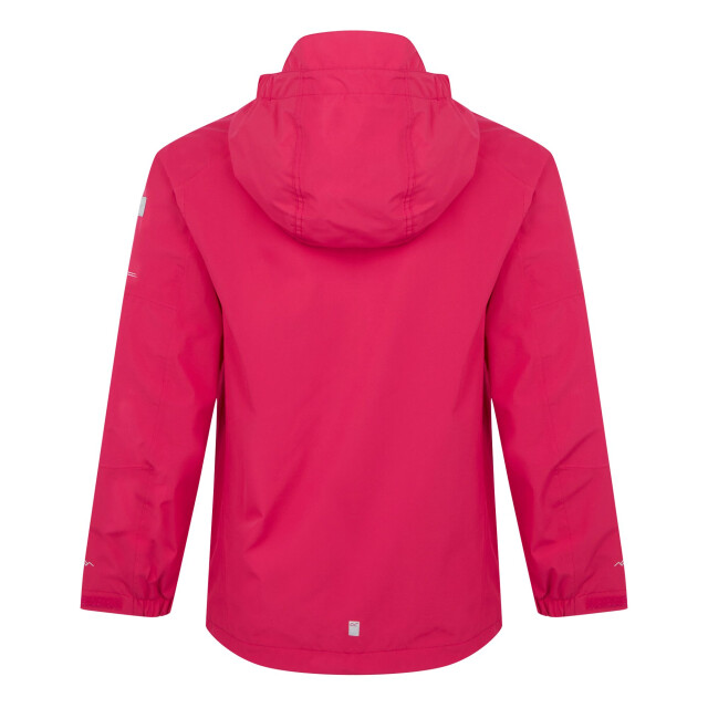 Regatta Calderdale ii waterdichte jas voor kinderen/kinderen UTRG9741_pinkpotion large