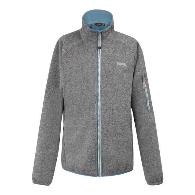 Regatta Dames ravenhill full zip fleece top UTRG9742_heathercoronetblue large