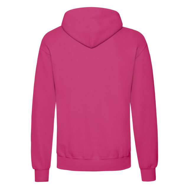 Fruit of the Loom Heren klassieke hoodie UTFK3165_fuchsia large