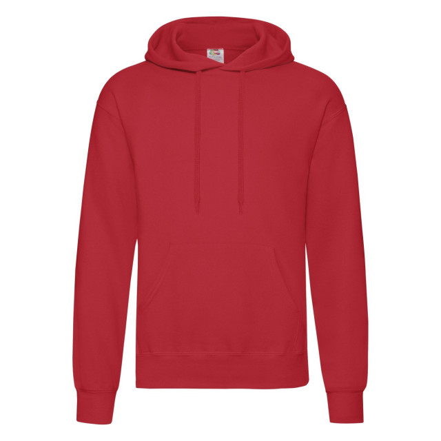 Fruit of the Loom Heren klassieke hoodie UTFK3165_red large