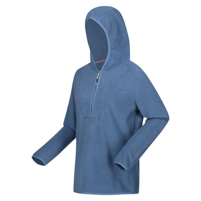Regatta Dames warriewood microfleece half zip hoodie UTRG9718_coronetblue large