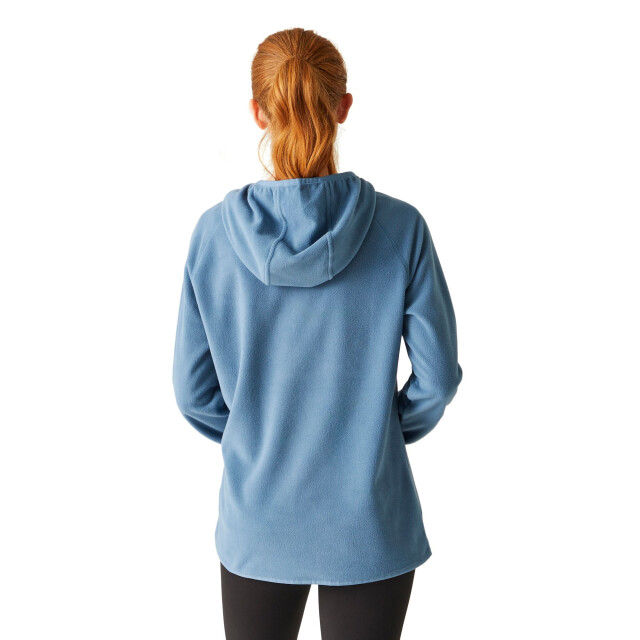 Regatta Dames warriewood microfleece half zip hoodie UTRG9718_coronetblue large