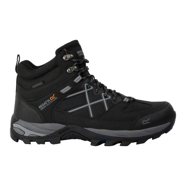 Regatta Heren samaris iii wandelschoenen UTRG9713_blackgraphiteblack large