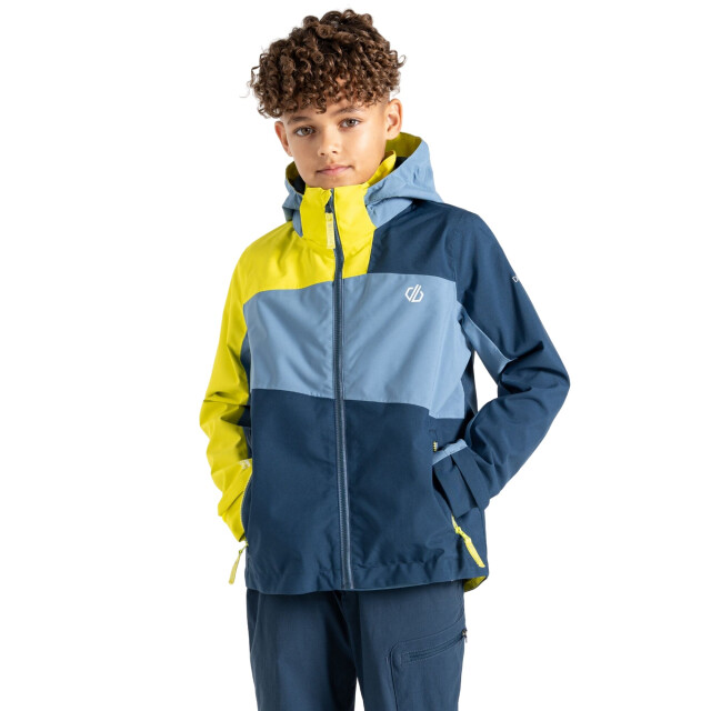 Dare2b Kinderen/kinderen explore ii waterdichte jas UTRG9708_coronetbluemoonlightdenim large