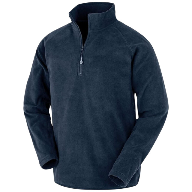 Result Heren microfleece gerecycled fleece top UTFK3118_navy large