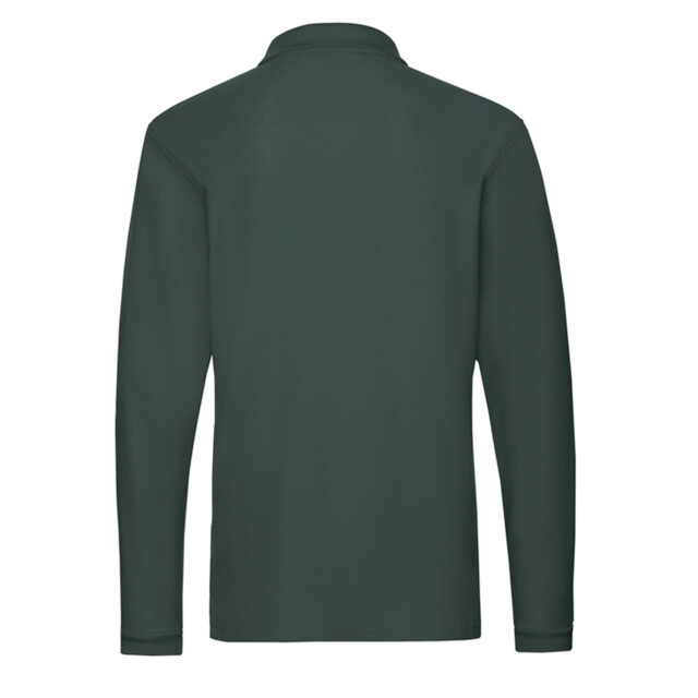 Fruit of the Loom Heren premium poloshirt met lange mouwen UTFK3120_forestgreen large