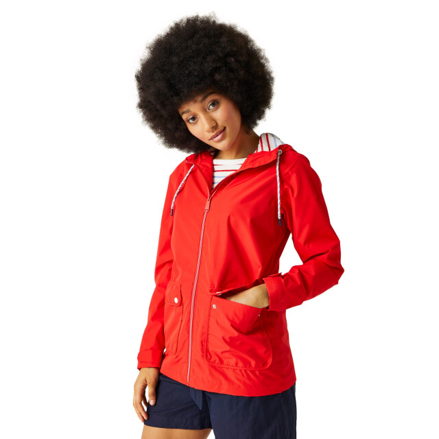 Regatta Dames bayletta waterdichte jas UTRG9664_highriskred large