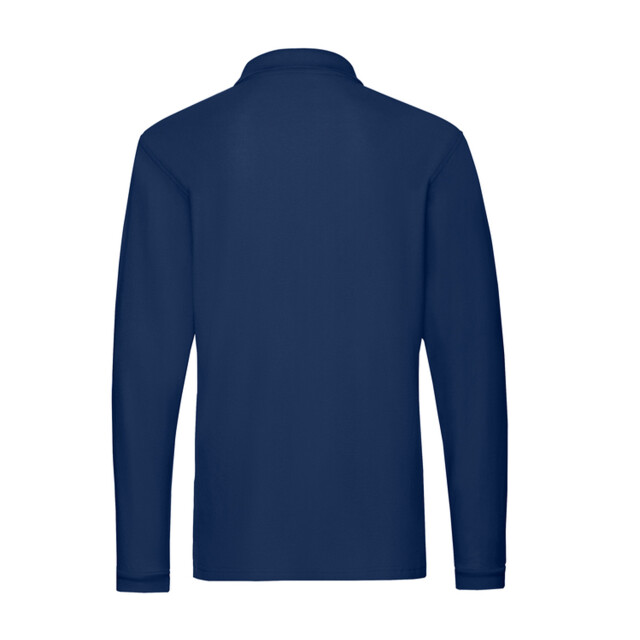 Fruit of the Loom Heren premium poloshirt met lange mouwen UTFK3120_navy large