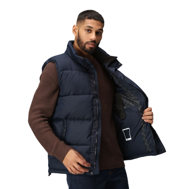 Regatta Heren northdale geïsoleerde bodywarmer UTFK3121_navy large
