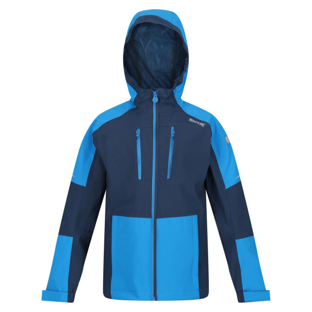 Regatta Kinder/kinder highton iv waterdichte jas UTRG9638_bluewingindigo large