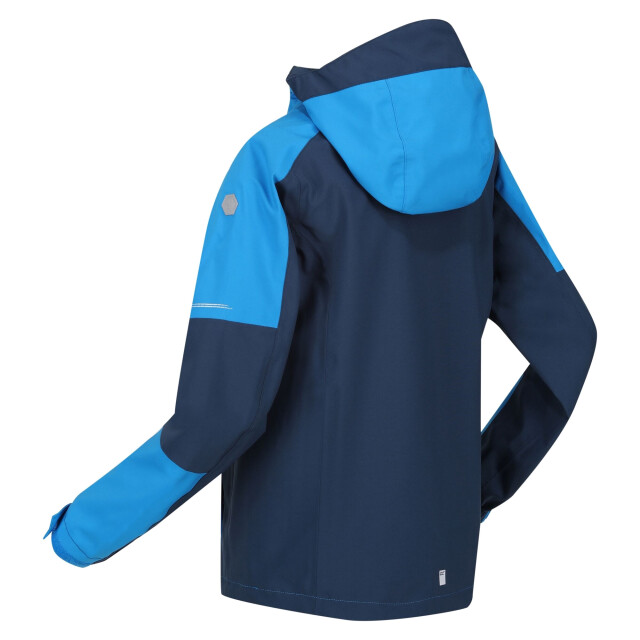 Regatta Kinder/kinder highton iv waterdichte jas UTRG9638_bluewingindigo large