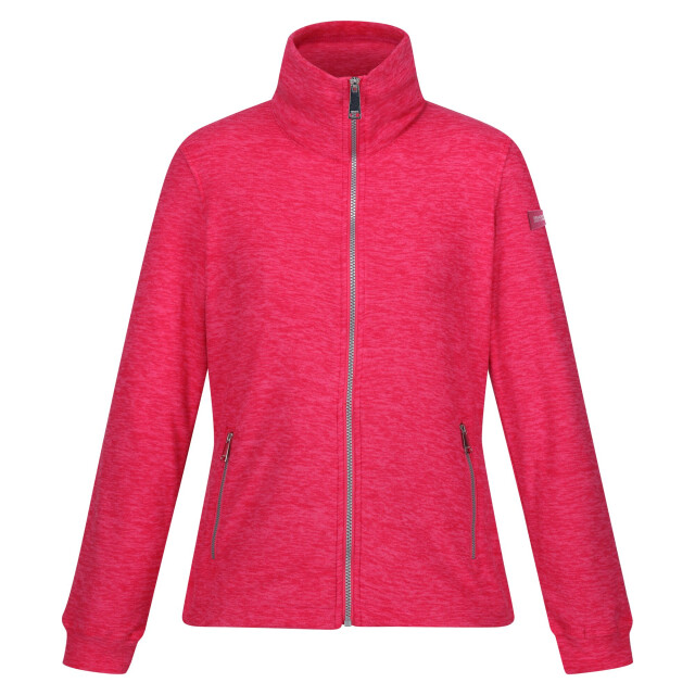 Regatta Dames azaelia marl full zip fleecejack UTRG9274_hotpink large