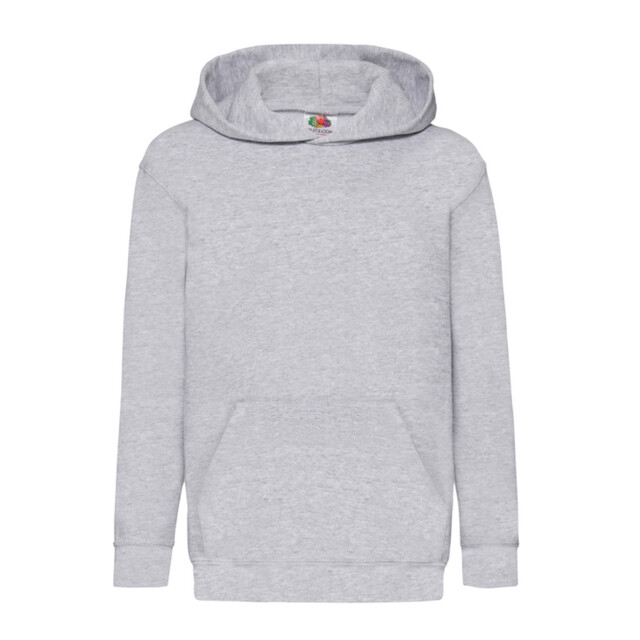 Fruit of the Loom Lichtgewicht hoodie kinderen/kinderen UTFK3076_heathergrey large