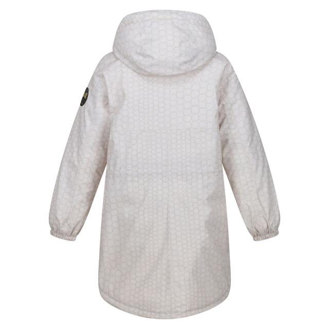 Regatta Dames christian lacroix cailar pearl waterdichte longline-jas UTRG9205_beigeblack large