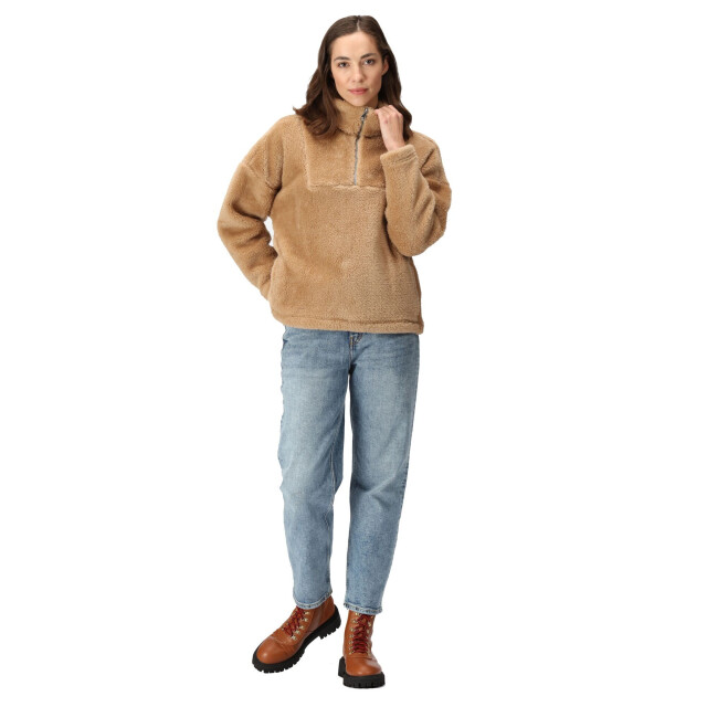Regatta Dames zeeke fluffy fleece UTRG9013_barleycorn large