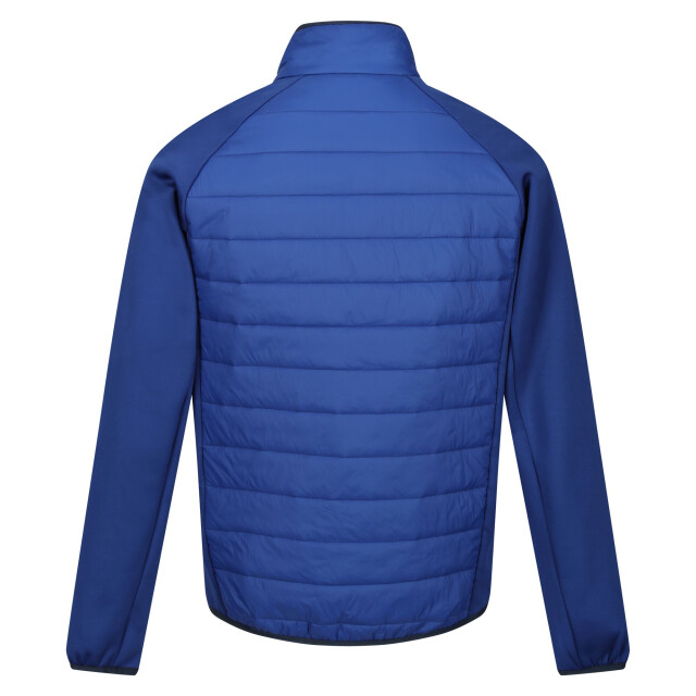 Regatta Heren clumber iv full zip hybride jas UTRG9074_newroyalpersimmon large
