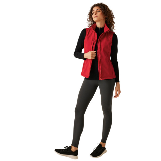 Regatta Dames flux softshell gilet UTFK3066_classicred large