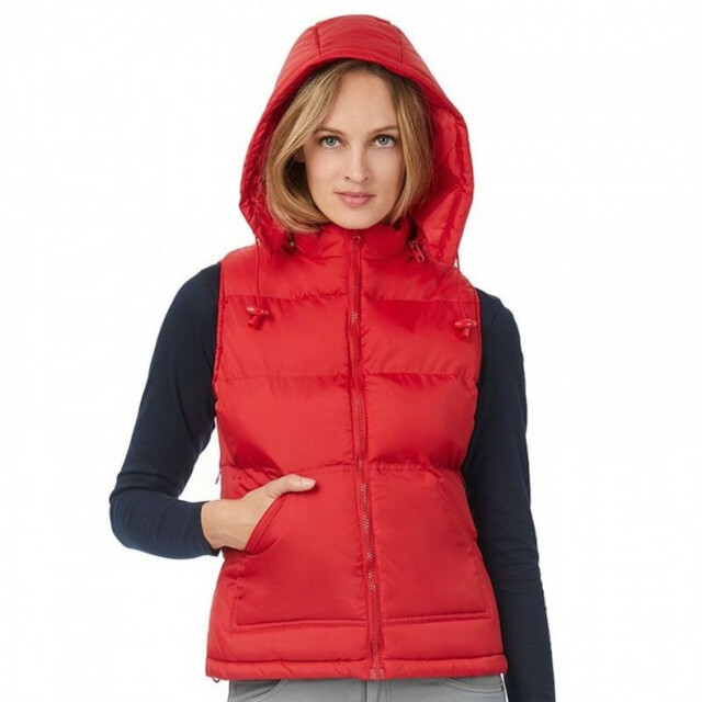 B and C Dames zen+ bodywarmer UTFK3068_red large