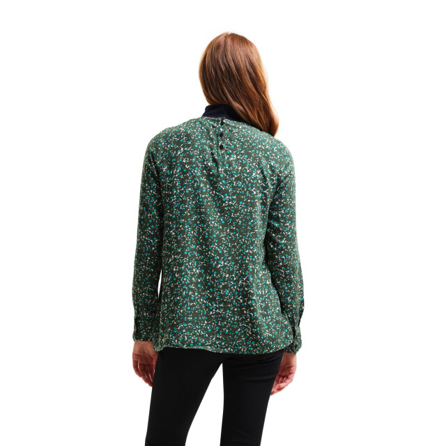 Regatta Dames orla all-over print lichtgewicht blouse UTRG8912_jade large