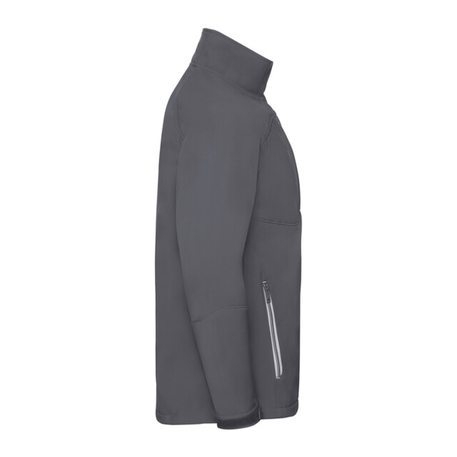 Russell Athletic Heren bionic soft shell jas UTFK3061_irongrey large