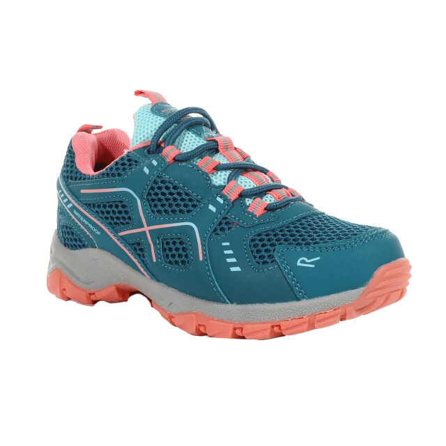 Regatta Kinder/kinder vendeavour wandelschoenen UTRG8880_tahitiantideshellpink large