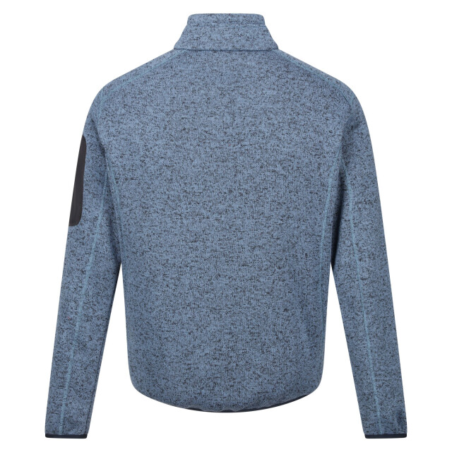 Regatta Heren newhill marl full zip fleecejack UTRG8770_coronetbluedangerred large